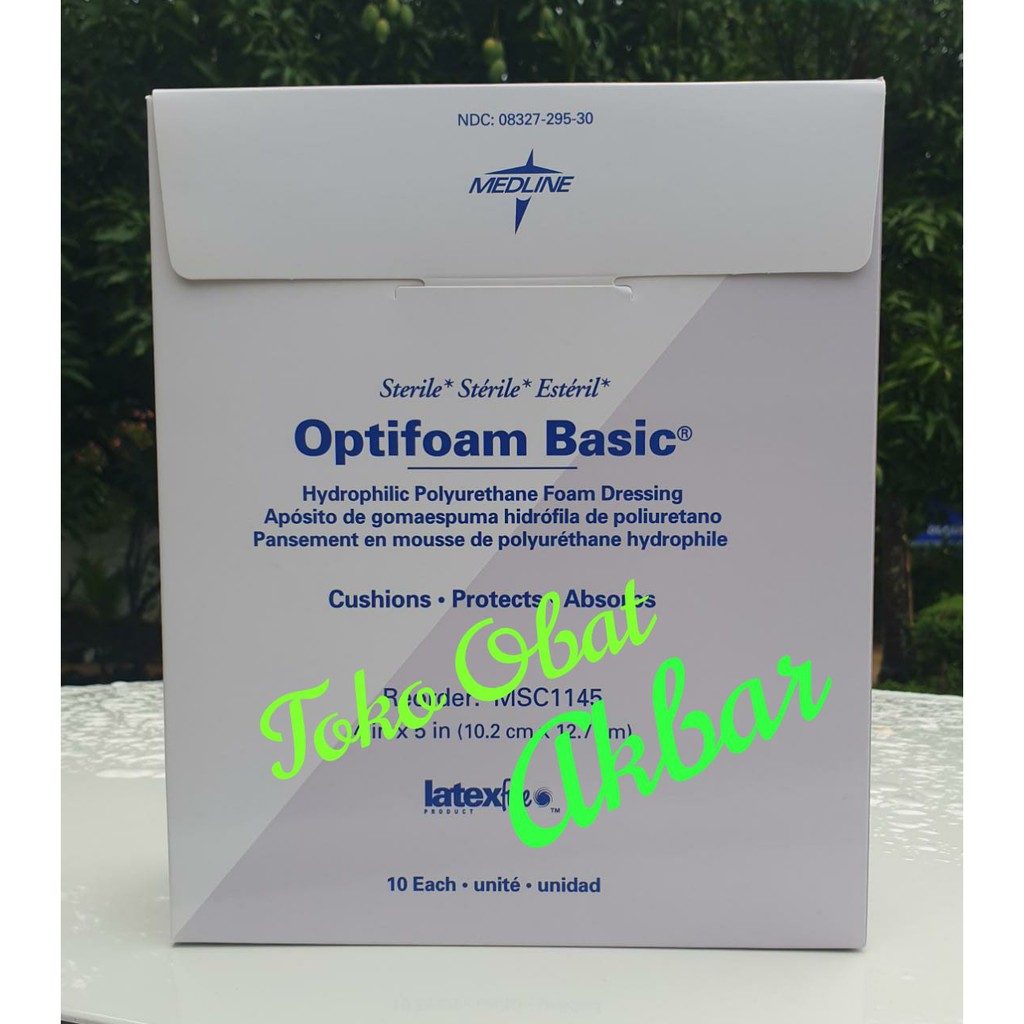Jual Optifoam Basic 10,2 cm x 12,7 cm 1 Box | Shopee Indonesia