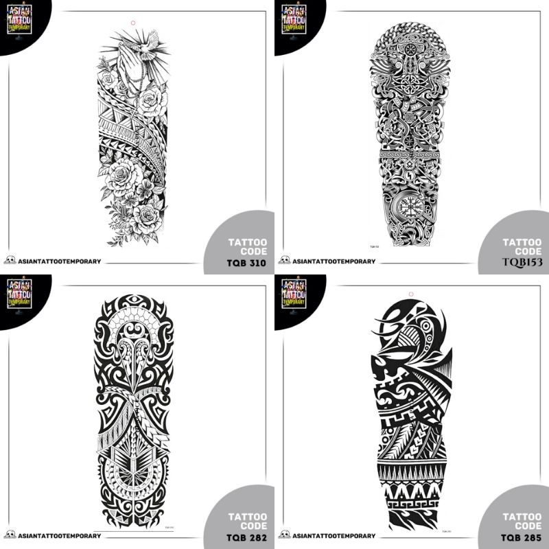 ORIGINAL TATTO TEMPORARY TRIBAL/DRIBAL HIGH QUALITY PREMIUM TATTO TEMPORER TATO STIKER