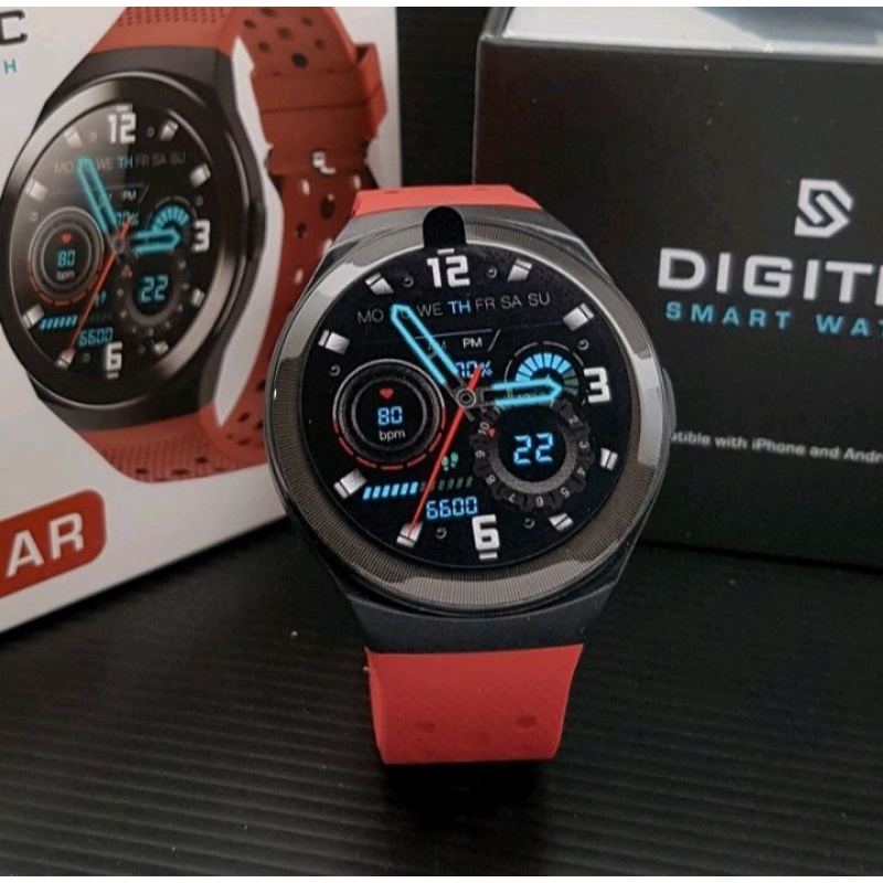 Jam Tangan Pria DIGITEC LUNAR Smart watch