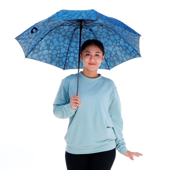 Payung Lipat Polkadot Abstrak Unik Umbrella Souvenir Gift