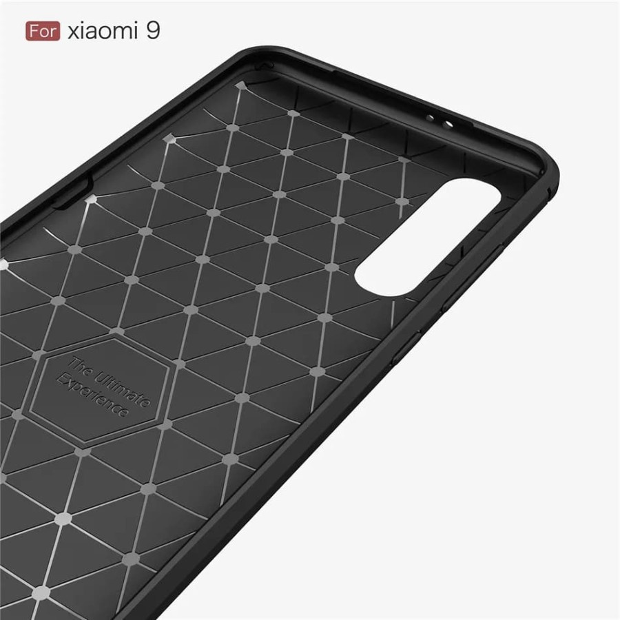 CASE SLIM FIT CARBON IPAKY XIAOMI MI 9 SOFTCASE - FA