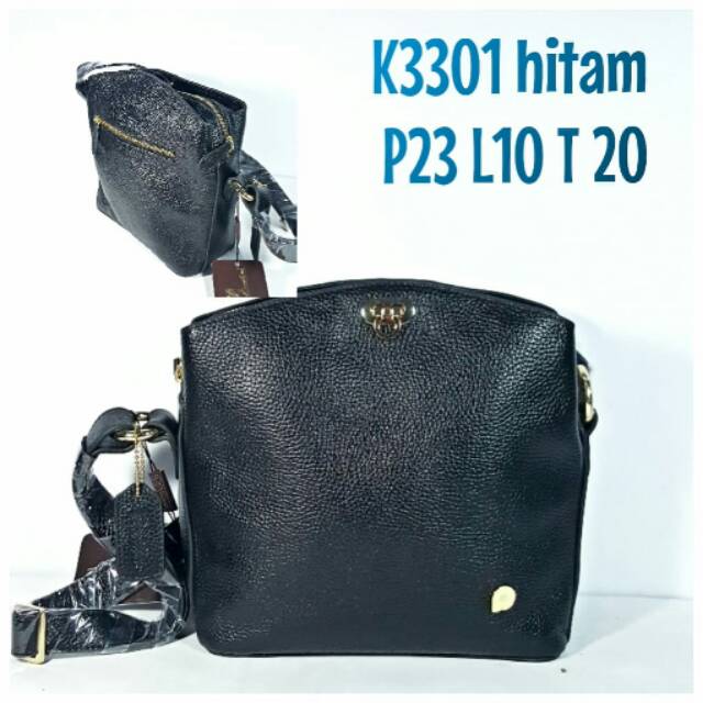 Tas Papillon K3301 hitam