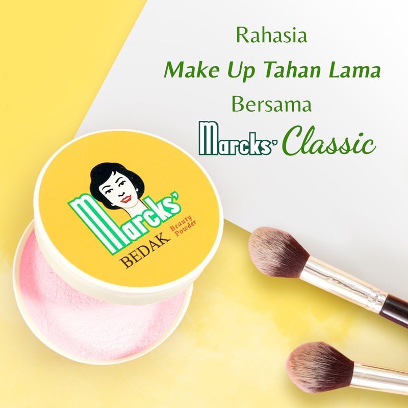 `ღ´ PHINKL `ღ´ Marcks bedak tabur BULAT loose powder wajah jadul by kimia farma serap minyak face