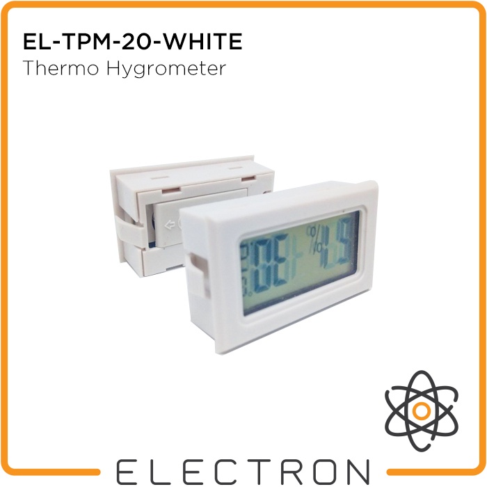 EL-TPM-20-WHITE Thermometer Hygrometer Sensor Suhu Kelembaban Digital