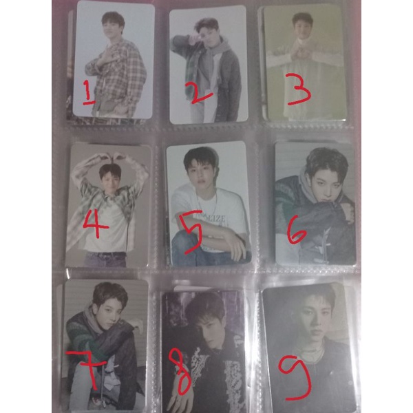 Photocard PC Junghwan Treasure Benefit Ktown Apple Cheek Chapter 1 2 3 Full Album