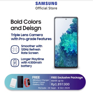 Samsung Galaxy S20 FE - Cloud Navy | Shopee Indonesia