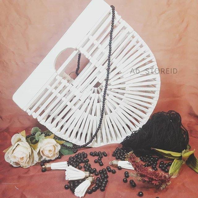 Tas Bamboo Rotan / Tas Kayu / Tas Bali / Rattan Bag