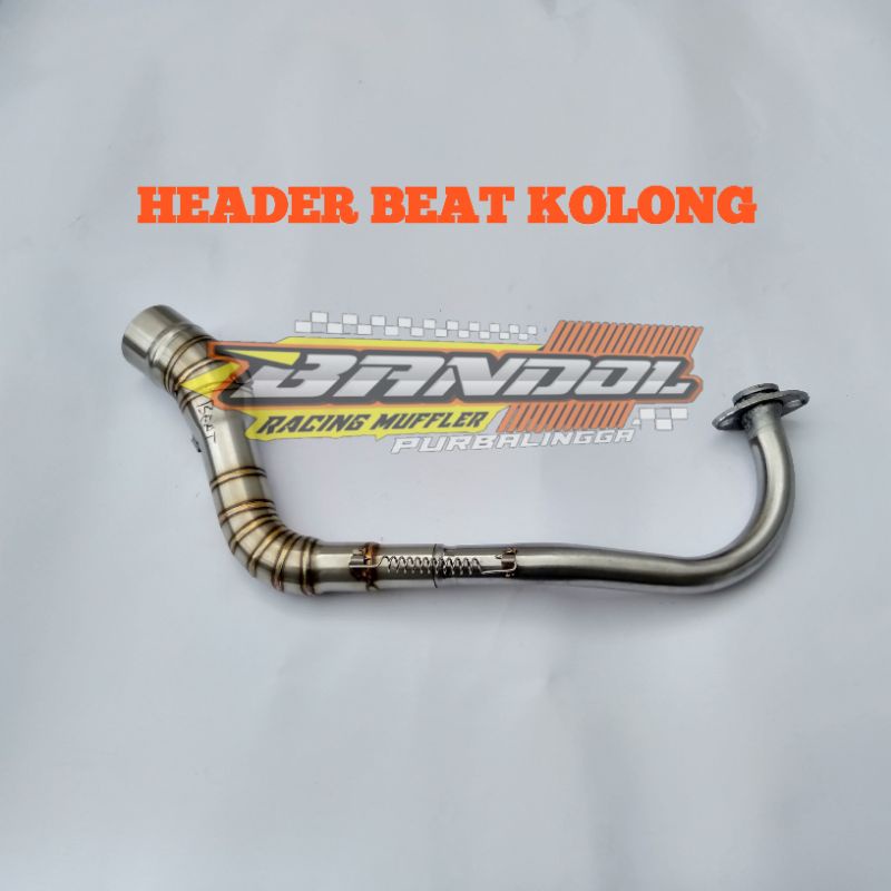 Header pipa Leher Knalpot beat kolong