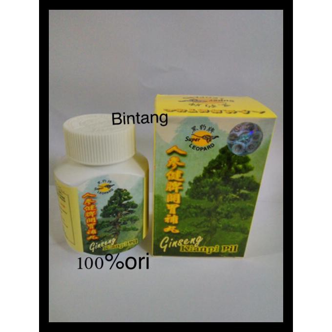 ginseng Kianpi pil super leopard 60s