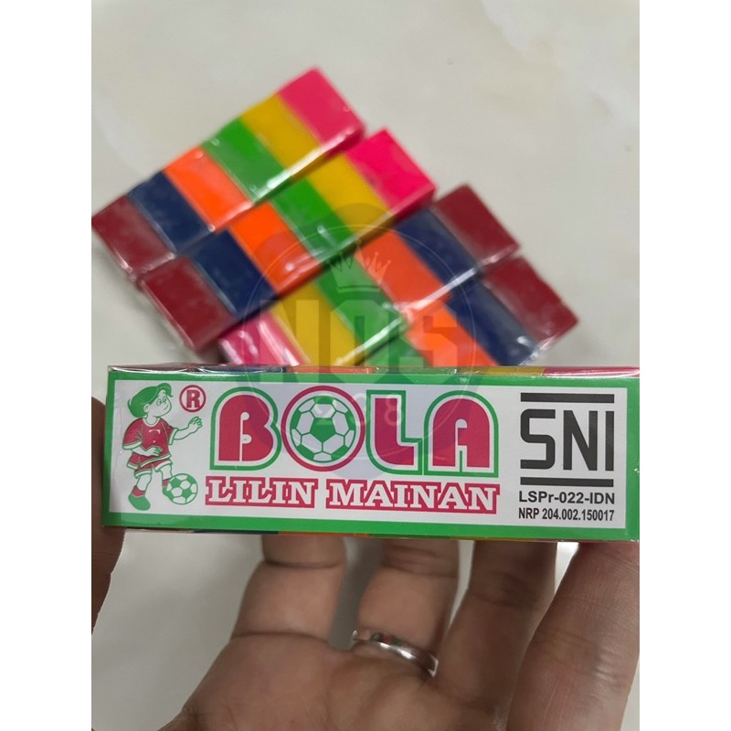 Lilin Mainan isi 6warna