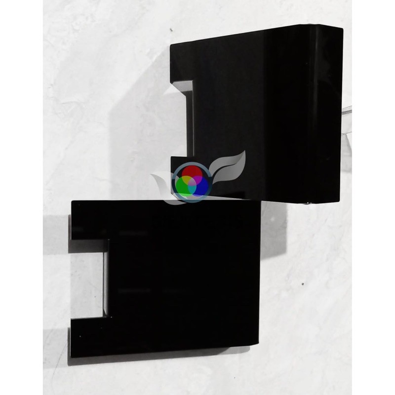 lamphood / dudukan lampu aquarium aquascape black
