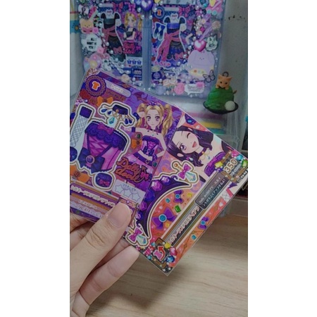 aikatsu card premium japan dolly devil silky love devil tops acc nono risa|aikatsu Jepang|kartu aika