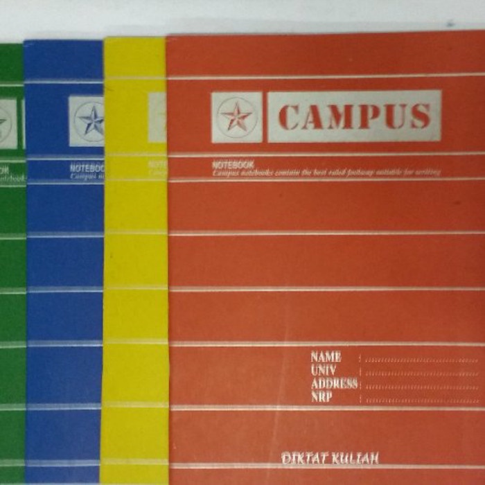 Buku campus / Buku diktat kuliah / Buku kampus