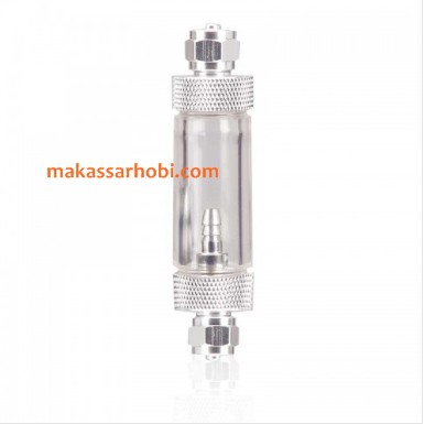 ISTA 2 in 1 Metal Bubble Counter &amp; Check Valve Aquascape - Tipe SELANG