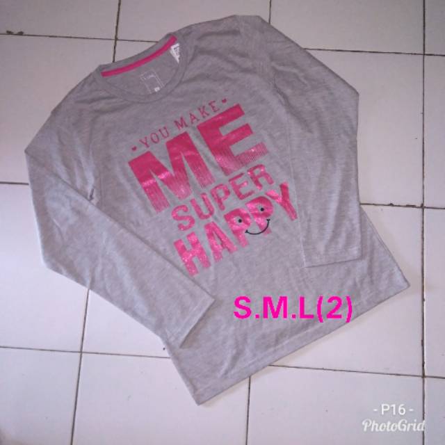 Kaos Tzone Lengan Panjang Branded Matahari