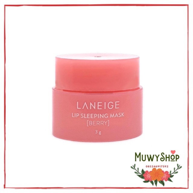 Laneige Lip Sleeping Mask Berry 3gr / LSM 3gr