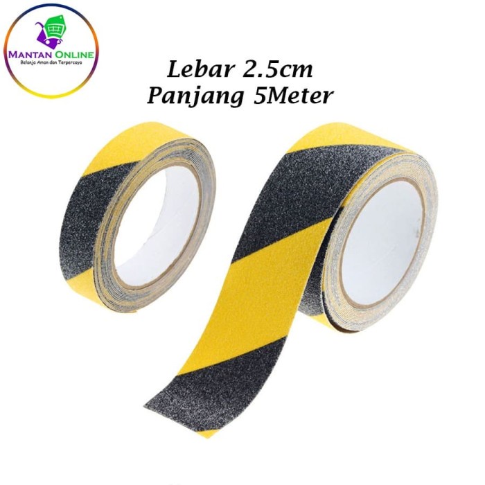 

Promo Bulan Ini Lakban Lantai Anti Slip/ Isolasi Tape Safety Walk Strong Traction - By Terbatas