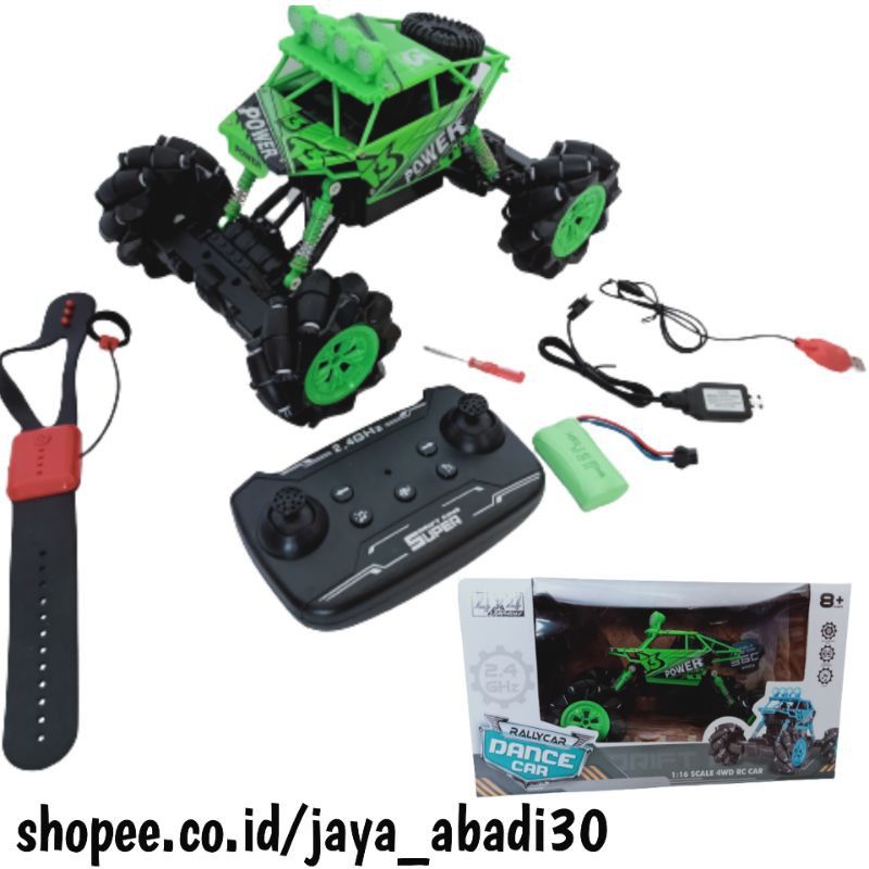 MAINAN MOBIL RC REMOTE CONTROL JEEP DANCE CAR 222-9