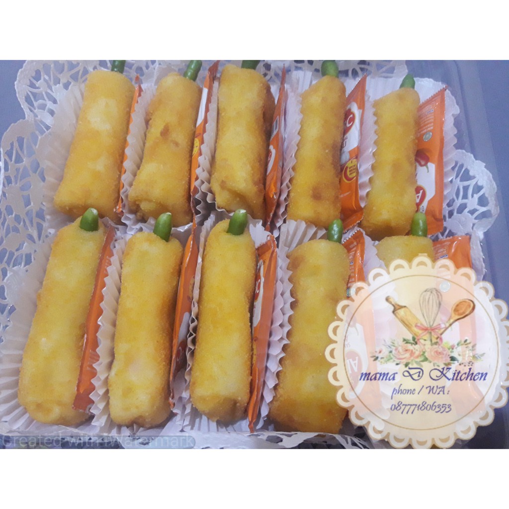 

Kue Risoles Isi Rogout Ayam Sayur