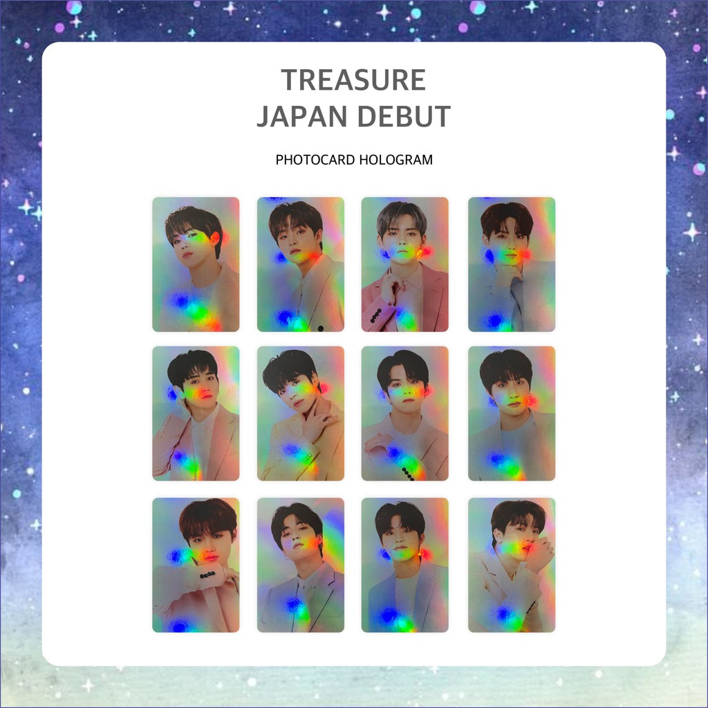 PHOTOCARD HOLOGRAM TREASURE