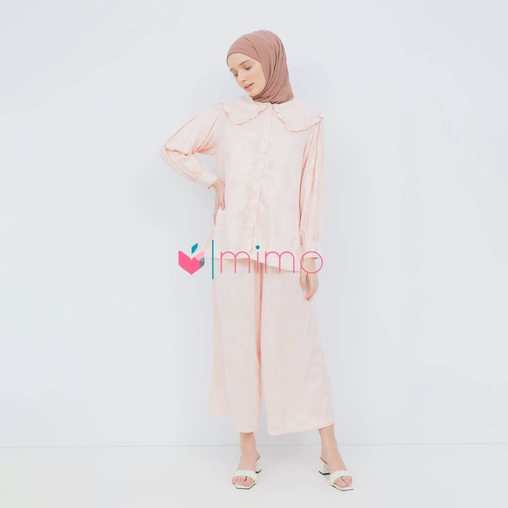 Salwa Long Set Polos - Ramadhan Collection/Baju Lebaran