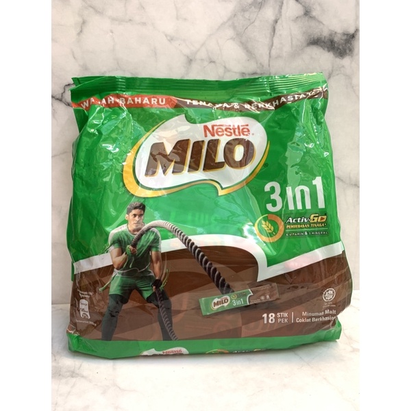 

Milo Malaysia Sachet Nestle 3in1