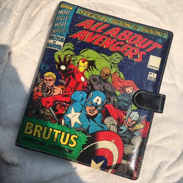

BINDER CUSTOM A5/B5/A6 MURAH ✨ (contoh difoto avengers marvel)