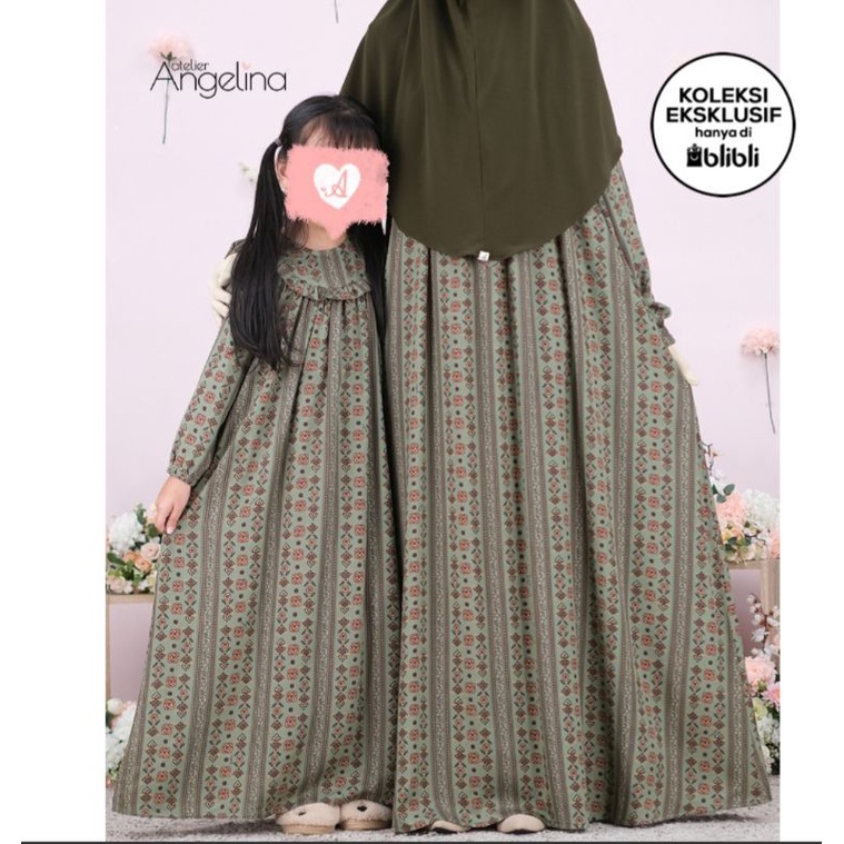 Atelier Angelina Homedress Versailles Turf Green and Black