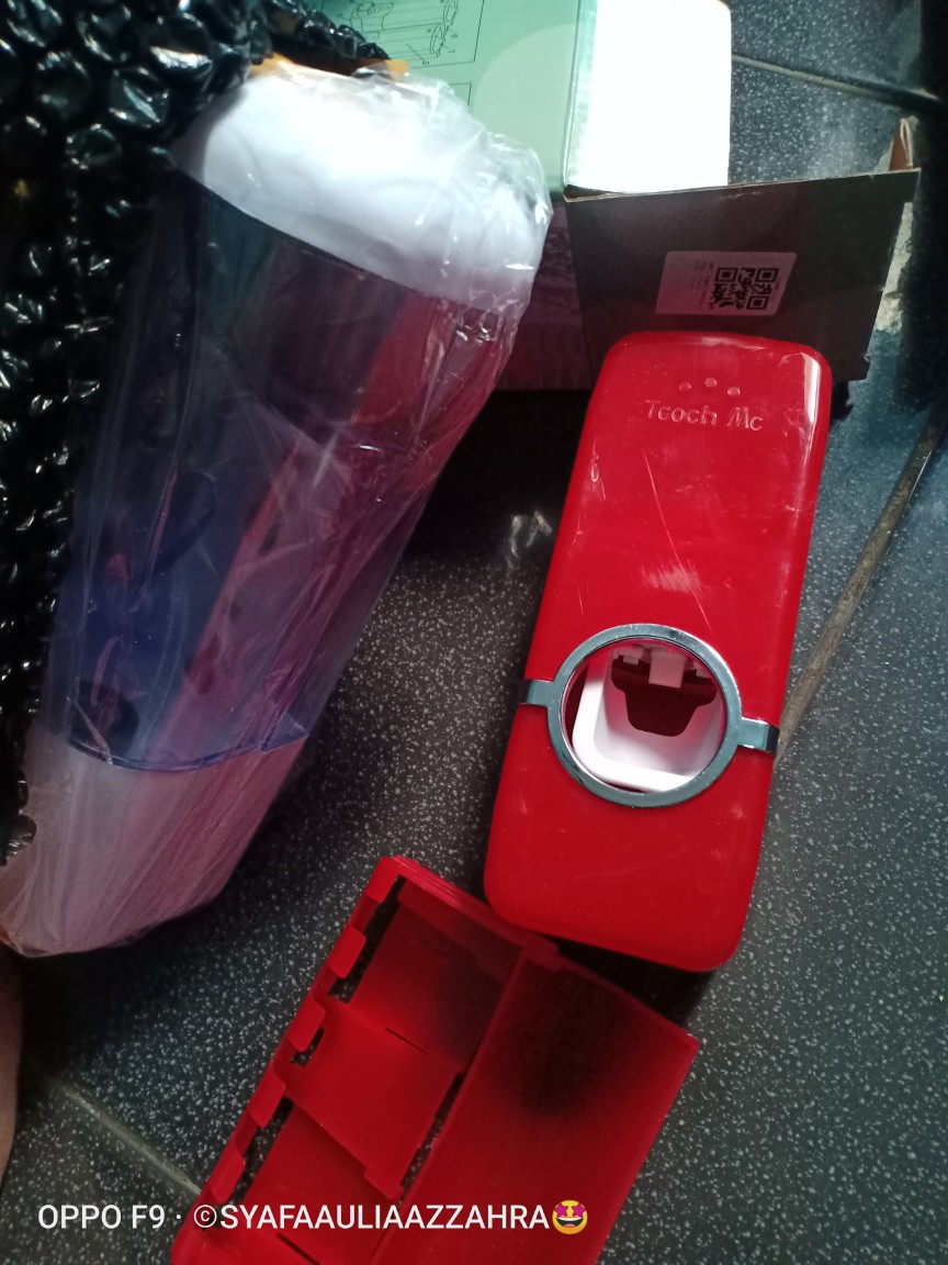 Paket Tempat Sikat Gigi Dan Dispenser Pasta Gigi & Dispenser Sabun Cair Single