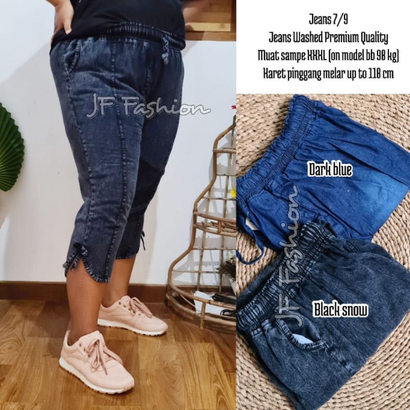 Celana Jeans 7/9 JUMBO //JF604