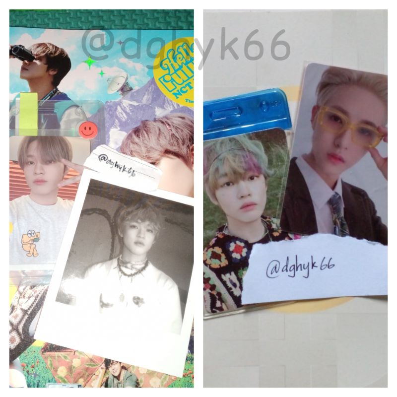 PC official Chenle cafe Future ver Mark Renjun Agent polaroid chenle Jeno boring