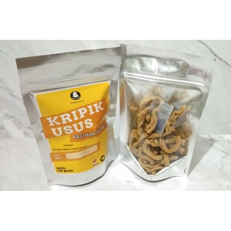

keripik usus enak,gurih,dan krispi