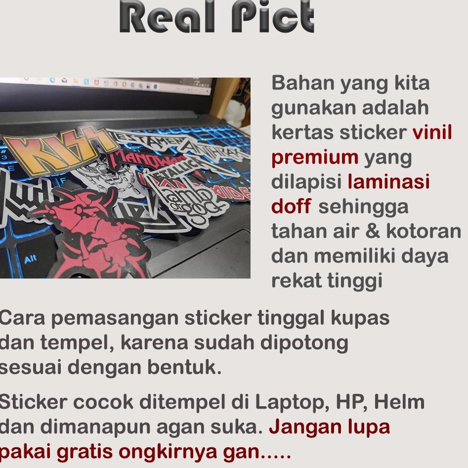 

Promo Sticker Stiker Casing Case HP Laptop Grup Band Musik Music Pop Punk Tahan Air Murah Aesthetic Greenday Paramore Blink 182 Neckdeep Nofx げ