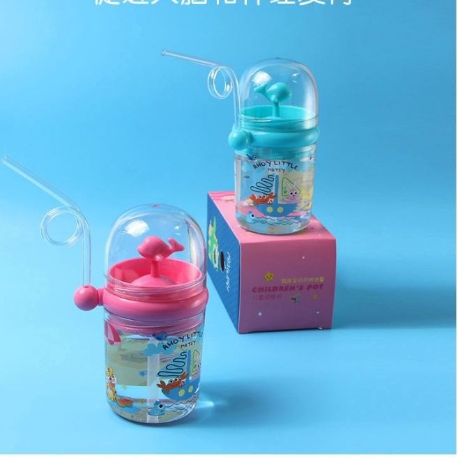 Botol Minum Anak beach 250 ML / Botol Minum Air Mancur