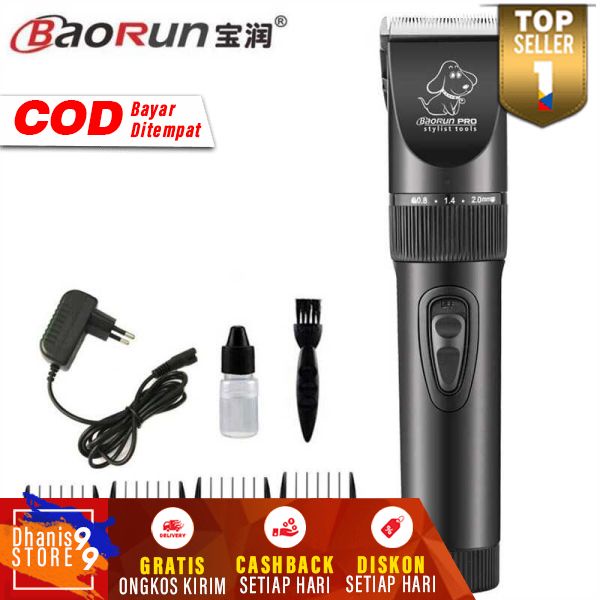 Alat Cukur Elektrik Bulu Binatang Pet Dog Clipper Shaving Pencukur Anjing Kucing Electrik