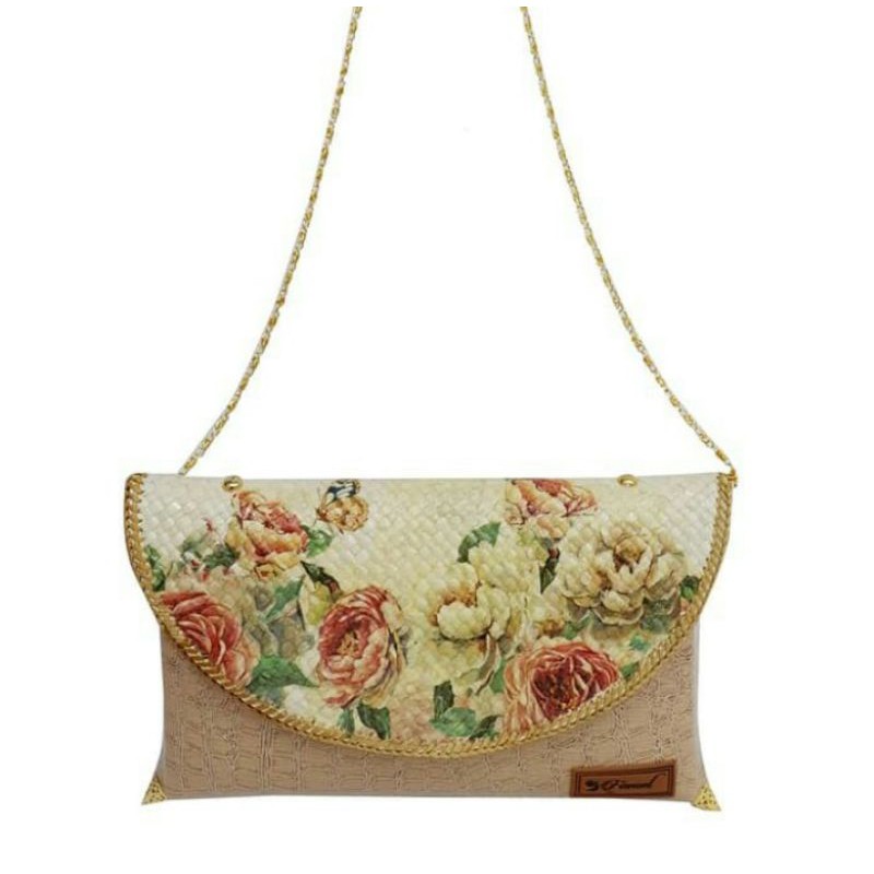 

Clutch lukis + box mewahTAS MANTEN