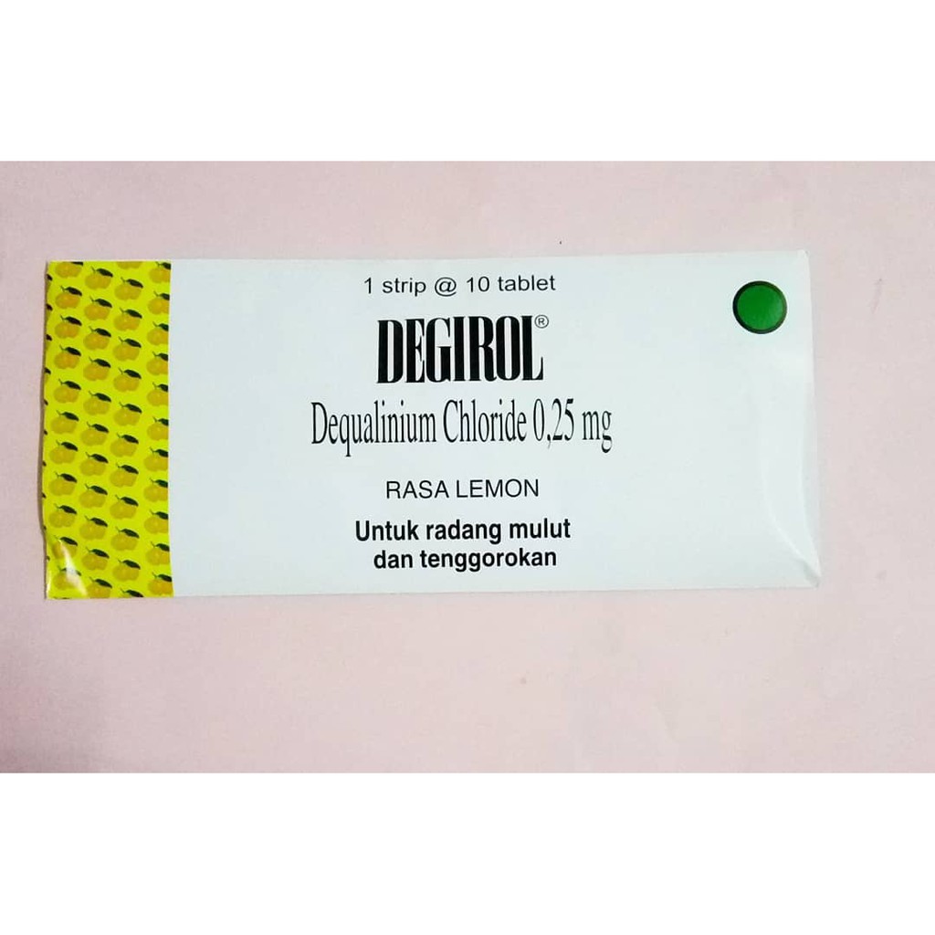 DEGIROL TABLET HISAP