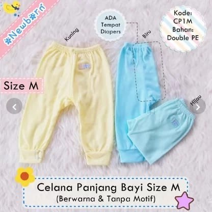 Celana Panjang Bayi Size M, Celana Bayi 5 bln-12bln, Celana baby
