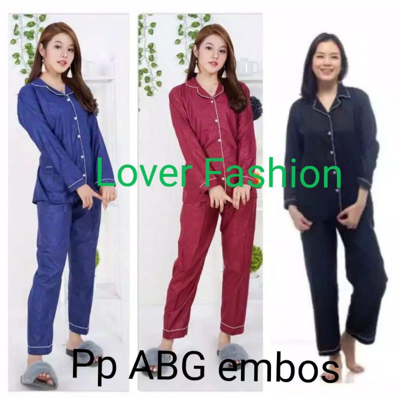 LoverFashion Pp Piyama ABG Embos