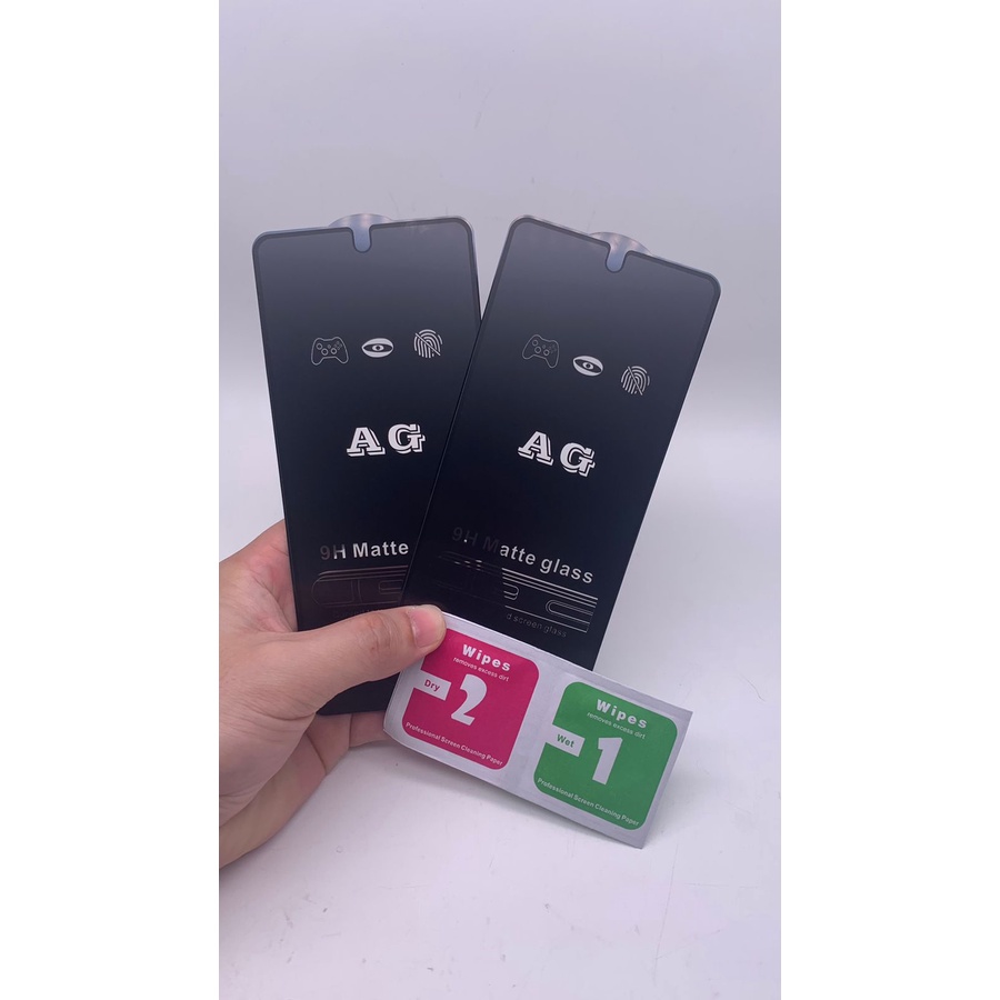 Highclass TEMPERED GLASS AG MATTE GLASS GLARE * TG KACA ANTI MINYAK* XIAOMI POCO C3 2020 / POCO F1 /