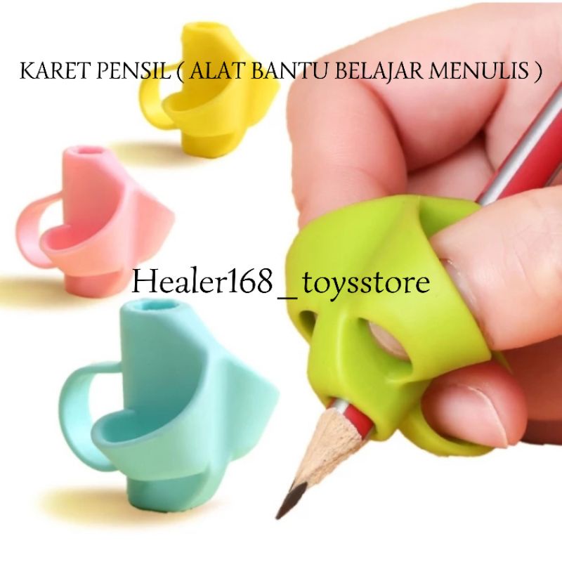 

KARET PENSIL ( ALAT BANTU ANAK BELAJAR MENULIS / LATIHAN MENULIS )