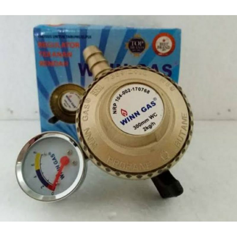 Regulator kompor gas meteran