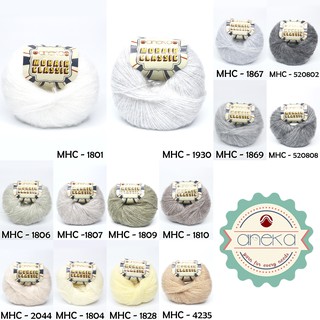 KATALOG Benang Rajut Katun Mohair Classic Mohair Polos KATALOG Benang Rajut Katun Mohair Classic Mohair Polos