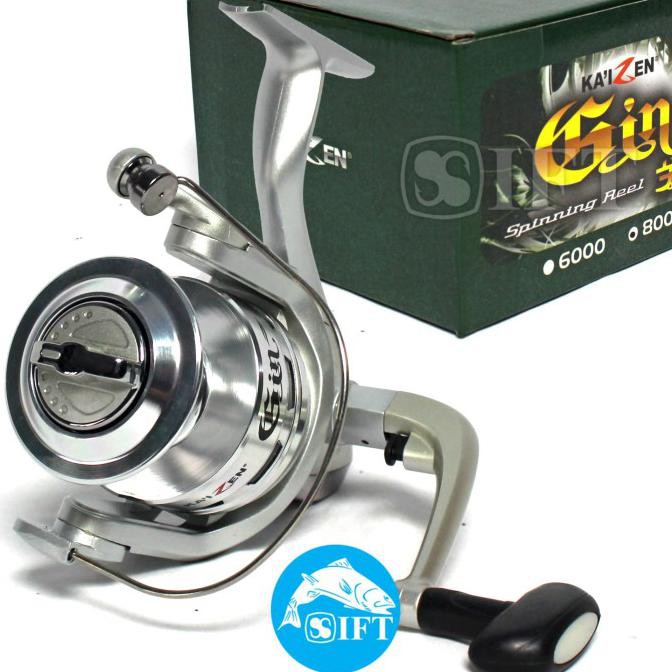 KAIZEN GIN 8000 | REEL SPINNING LAUT PANCING MURAH BERKUALITAS