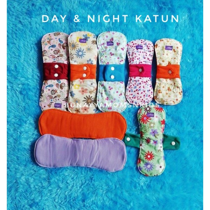 Menspad Pembalut Kain Cuci Ulang Murah Azza Day Night Per Pcs Shopee Indonesia