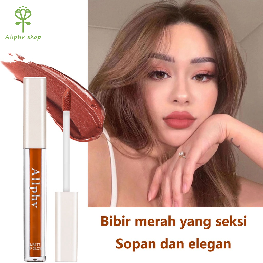 Allphv Lasting Glossy Lip Gloss Liquid Lipstick Make Up anti air lipstick velpet matte lipstick