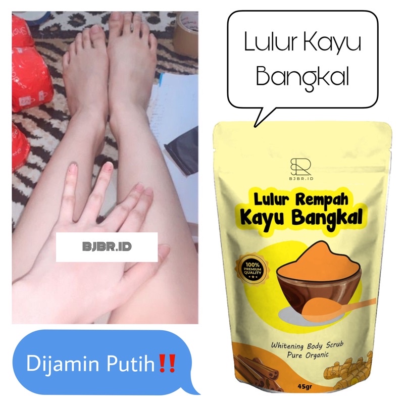 LULUR KAYU BANGKAL/LULUR PEMUTIH VIRAL TIKTOK/LULUR BEDAK LOTONG