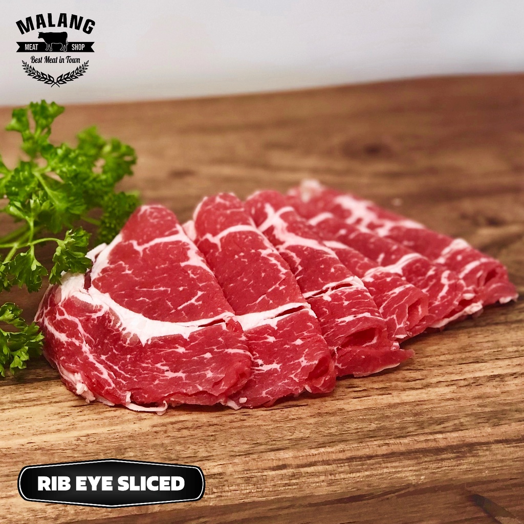 

DAGING SAPI RIBEYE SLICE BEEF 500gr