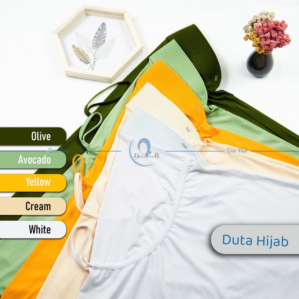 JILBAB INSTAN SERUT JOKOWI SPANDEX PREMIUM UKURAN M