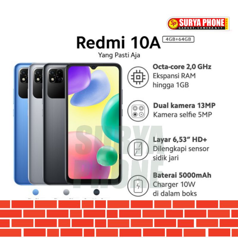 REDMI 10A RAM 4/64GB